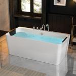 Empava 67" Acrylic Freestanding Whirlpool Bathtub