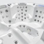Bueno Spa Dallas 6-Person LED Whirlpool with Cover