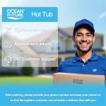 Ocean Future 6-Person Outdoor Hot Tub Spa