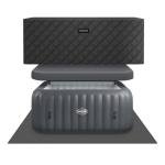 Wave Pacific 6-Person Inflatable Hot Tub Bundle