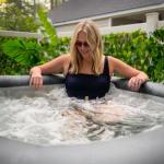 Wave Pacific 6-Person Inflatable Hot Tub Bundle