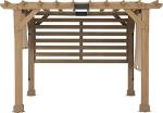 Sunjoy 10x11 ft Cedar Hot Tub Pergola