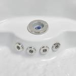 Bueno Spa Dallas 6-Person LED Whirlpool with Cover