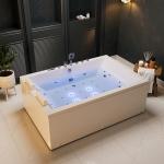 Empava Jetted Whirlpool Spa Tub for 2
