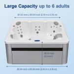 Ocean Future 6-Person Outdoor Hot Tub Spa