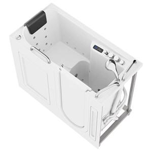 ANZZI 27” Walk-In Bathtub with Massage Jets