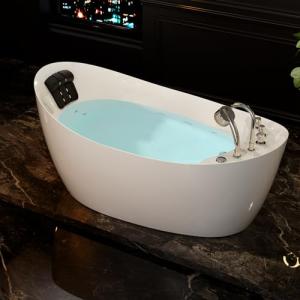 Empava Oval Hot Tub with 7 Hydro Massage Jets