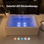 Empava Jetted Whirlpool Spa Tub for 2