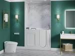 ANZZI 27” Walk-In Bathtub with Massage Jets