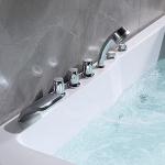 Empava 2-Person Whirlpool Bathtub with 16 Jets