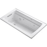 Kohler Archer 5 ft White Whirlpool Bathtub