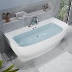 ANZZI 65" Oval Freestanding Acrylic Hot Tub