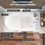 FerdY Floridian Walk-In Hot Tub with Door