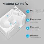 FerdY Floridian Walk-In Hot Tub with Door