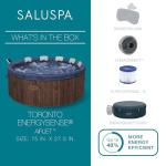 Bestway SaluSpa Toronto 5-7 Person AirJet Hot Tub