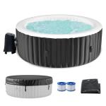 LILYPELLE Inflatable Hot Tub for 2-4 People