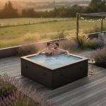 Wave Garda 4-Person Eco Foam Hot Tub Bundle