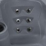 Ariana Outdoor Hot Tub for 6 with LED Lights