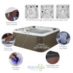 AquaLife Amplified™ 6-Person Hot Tub with Jets