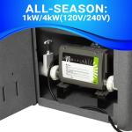 Aqualife Current 4-Person Outdoor Hot Tub with Jets