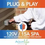Aqualife Current 4-Person Outdoor Hot Tub with Jets