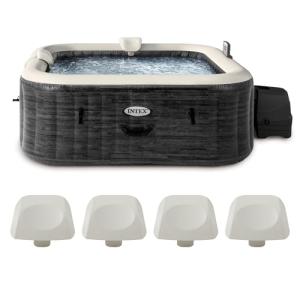 INTE" PureSpa Plus 4-Person Inflatable Hot Tub Spa