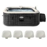 INTE" PureSpa Plus 4-Person Inflatable Hot Tub Spa