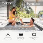 INTE" PureSpa Plus 4-Person Inflatable Hot Tub Spa