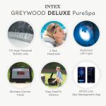 Intex PureSpa Plus Inflatable Bubble Jet Hot Tub
