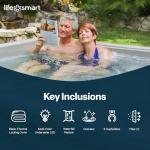 Life Smart Spas LS350DX 5-Person Plug and Play Hot Tub