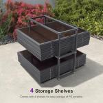 Purple Leaf 12' x 16' Hardtop Outdoor Gazebo