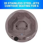 AquaLife Outback 5-6 Person 20-Jet Hot Tub