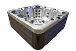 American Hydro Spa Platinum XL Plus Hot Tub Brown