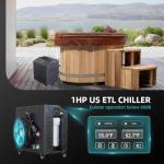 Smartmak 500 Gal Cold Plunge Ice Bath Tub