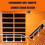 3-Person Wood Hybrid Sauna with Infrared and Steam