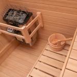 Smartmak 2-Person Indoor/Outdoor Cedar Sauna