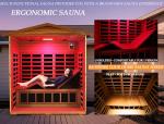 Red Cedar 3-Person Low EMF Infrared Outdoor Sauna