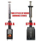 Custom Outdoor Barrel Sauna for 4-8 People