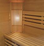 Canadian Hemlock Triple Bench Outdoor Steam Sauna