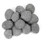 Skyflame Black Lava Rock Pebbles for Fire Pits