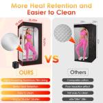 OneAmg Personal Portable Steam Sauna for Home