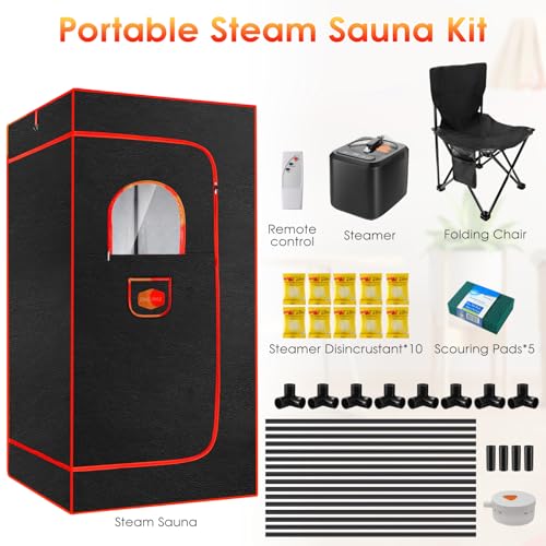 OneAmg Personal Portable Steam Sauna for Home