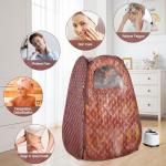 Portable Single Person Steam Sauna for Home Spa