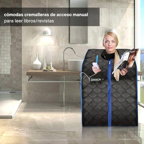 Portable Infrared Sauna with Heating Foot Pad