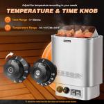 Mxmoonant 6KW Electric Sauna Heater for Home Spa
