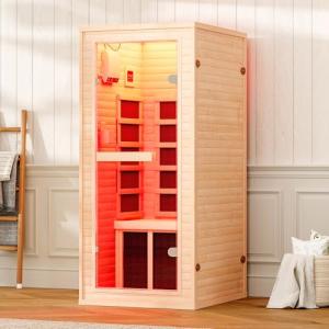 Albott 1-Person Infrared Home Sauna with Speakers