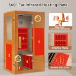 Real Relax 1-Person Infrared Home Sauna