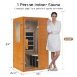 Real Relax 1-Person Infrared Home Sauna