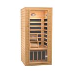 Real Relax 1-Person EMF-Free Hemlock Wood Sauna