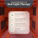 Dynamic 2-Person Infrared Sauna with Chromotherapy